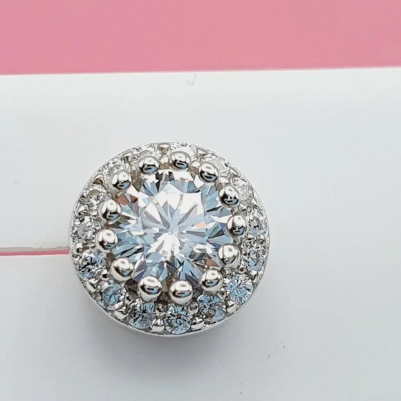 "925 Sterling Silver Cubic Zirconia Earrings, U19254599 - Picture 8 of 11